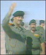 Saddam's major combat operation had ended